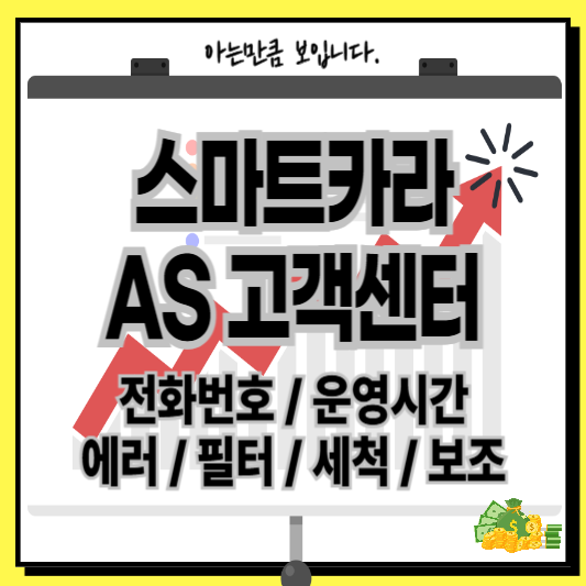 스마트카라AS고객센터필터청소세척보조금