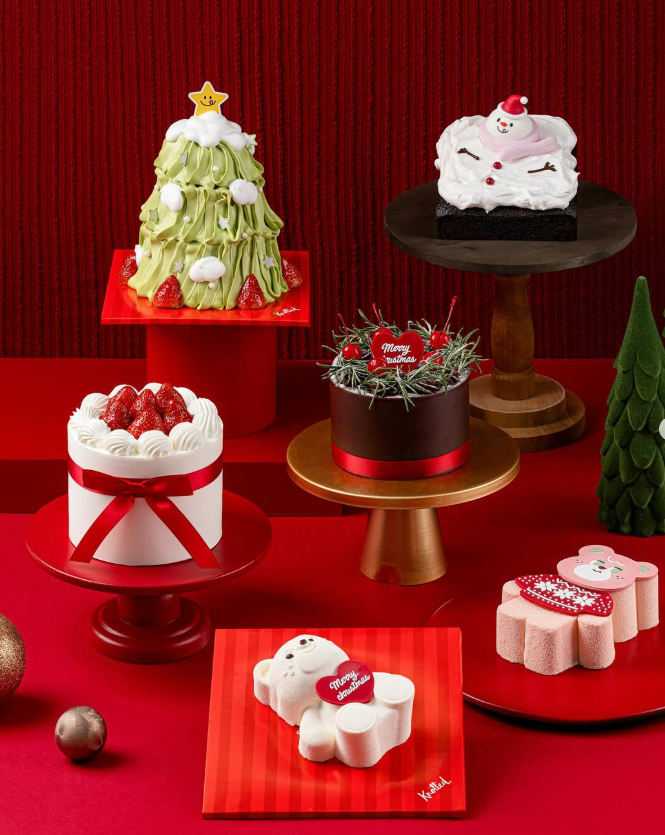 2025 노티드 크리스마스 케이크 6종