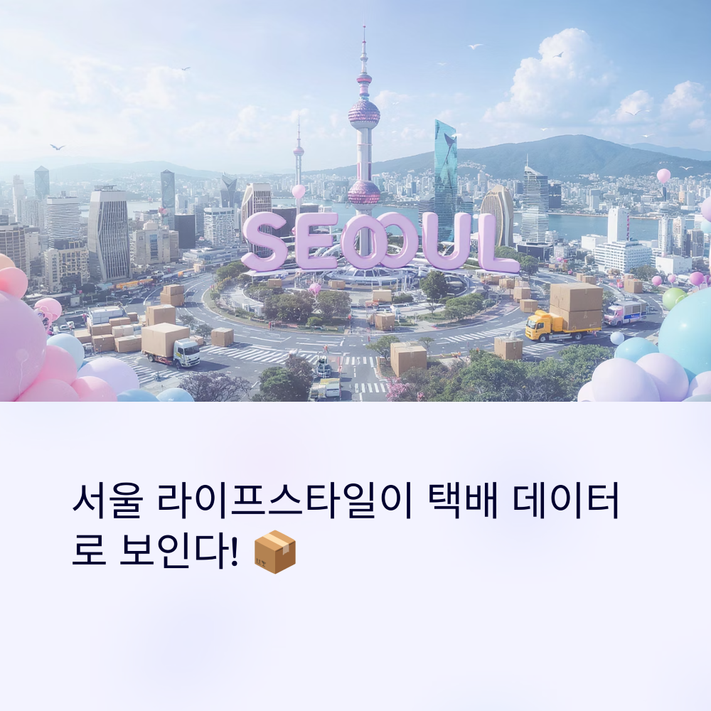 배달 데이터로 본 서울의 라이프스타일
