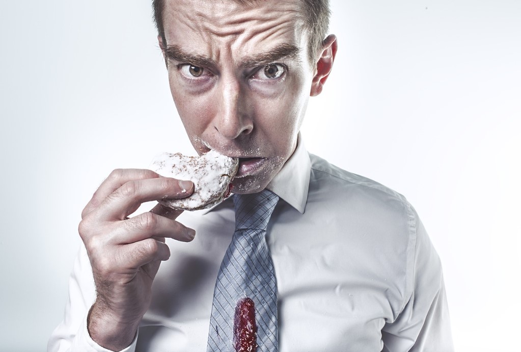 회사원 건강 다이어트 사진