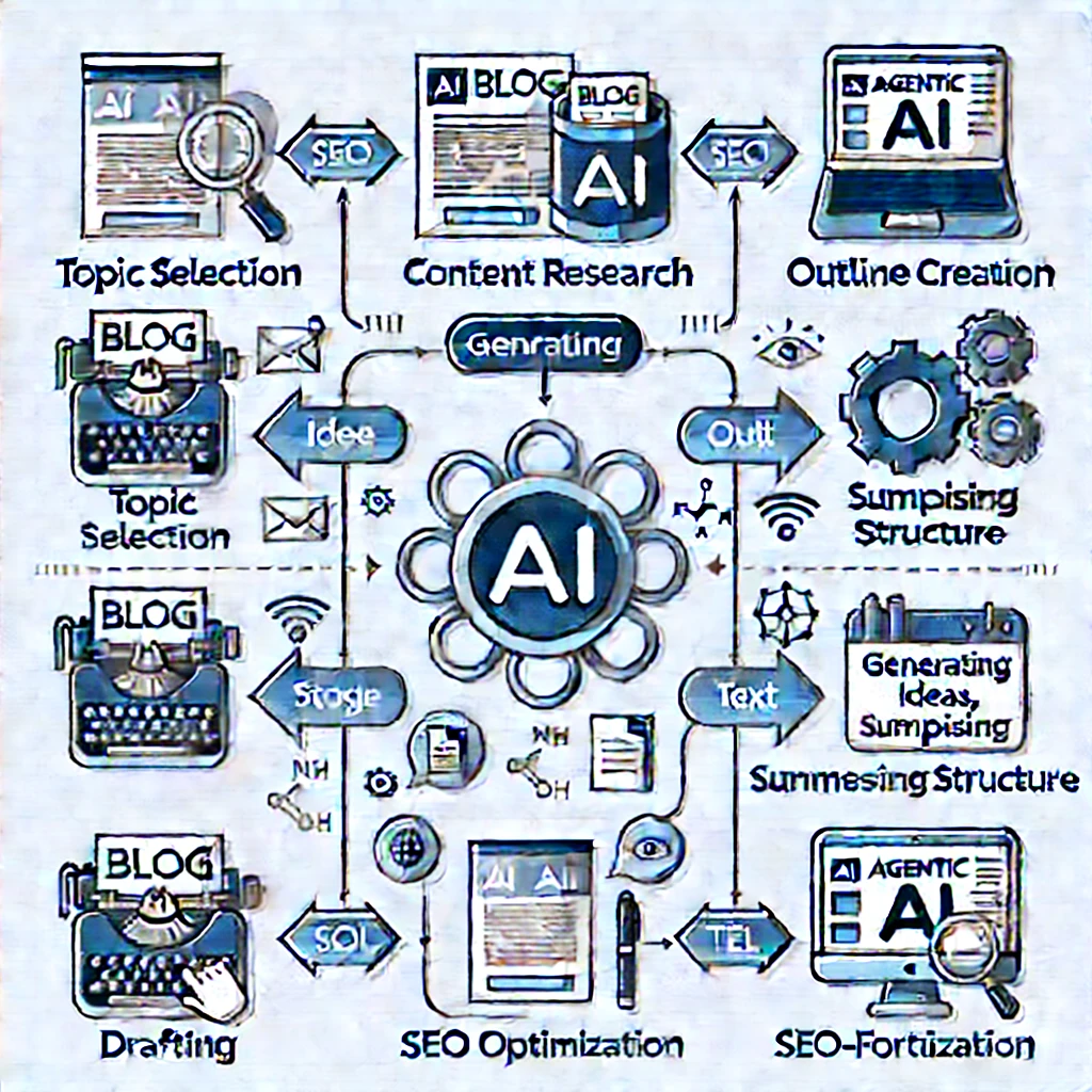 에이전틱 AI 블로그 작성 과정