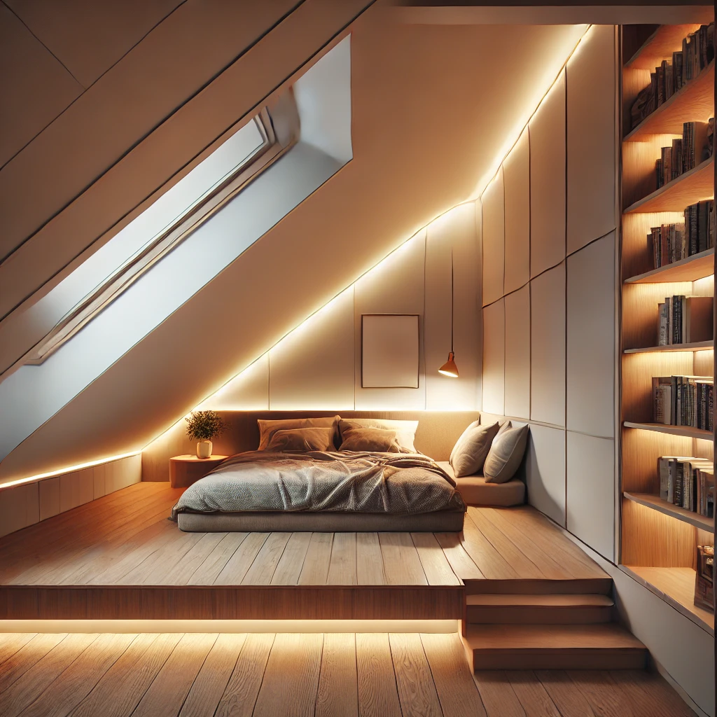 아파트 다락방 인테리어