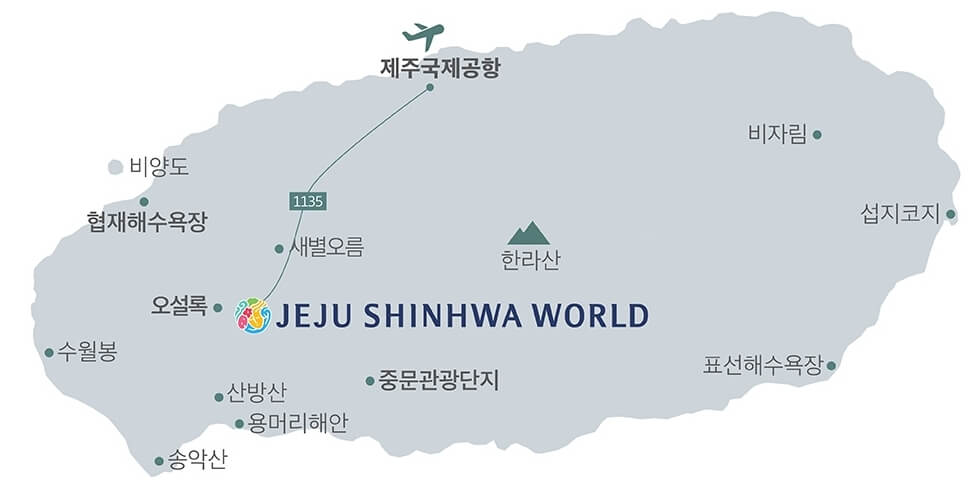 제주도 지도