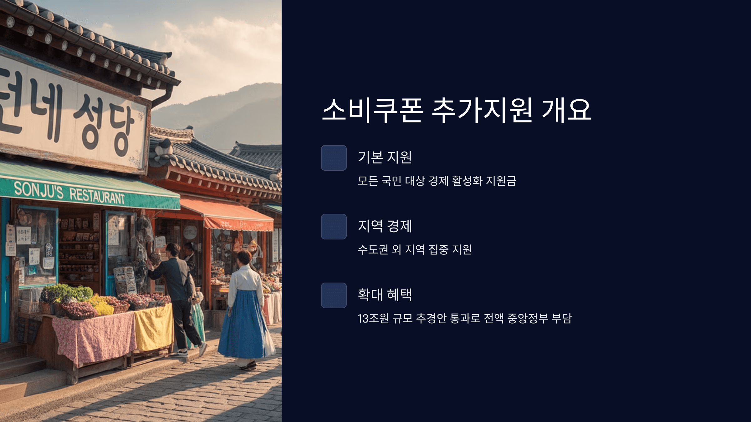 민생회복 소비쿠폰 추가지원