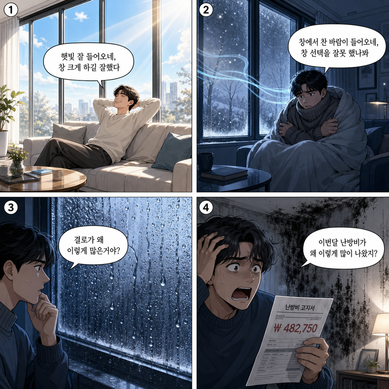창호 선택 잘 못하면 생기는 현실