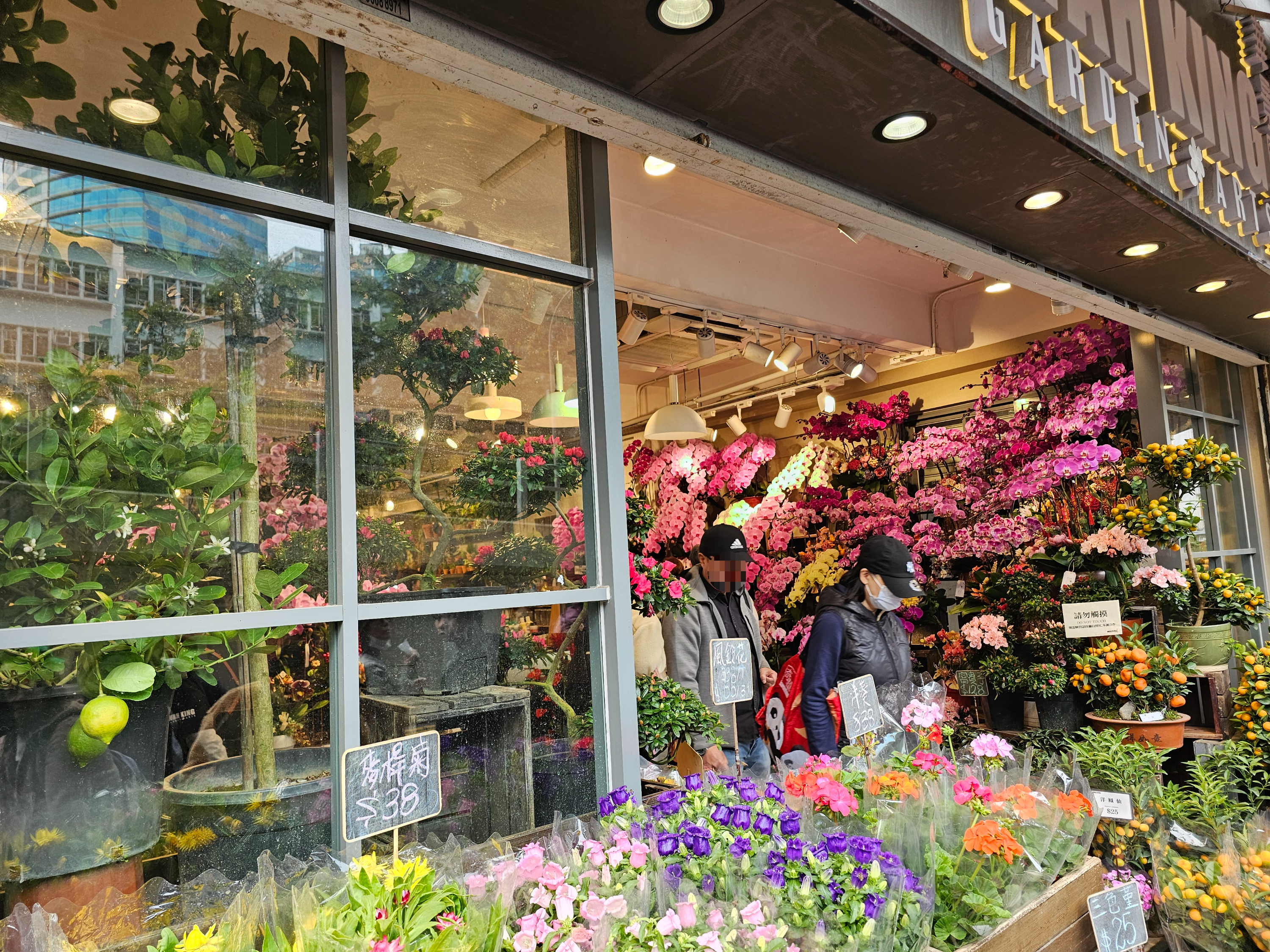 꽃시장 (Flower Market) 