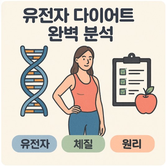 유전자 다이어트 이미지
