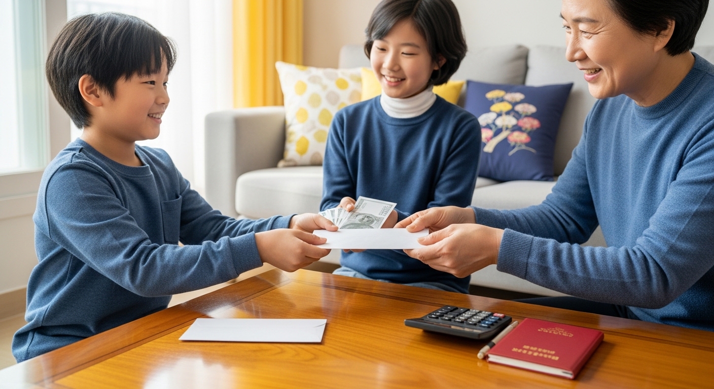 세뱃돈 2000만원 넘으면 세금