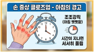 관절염 초기증상