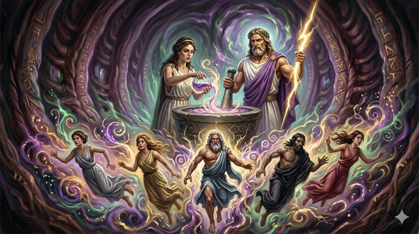 그리스로마신화 노래 제우스 크로노스 포세이돈 하데스 헤라