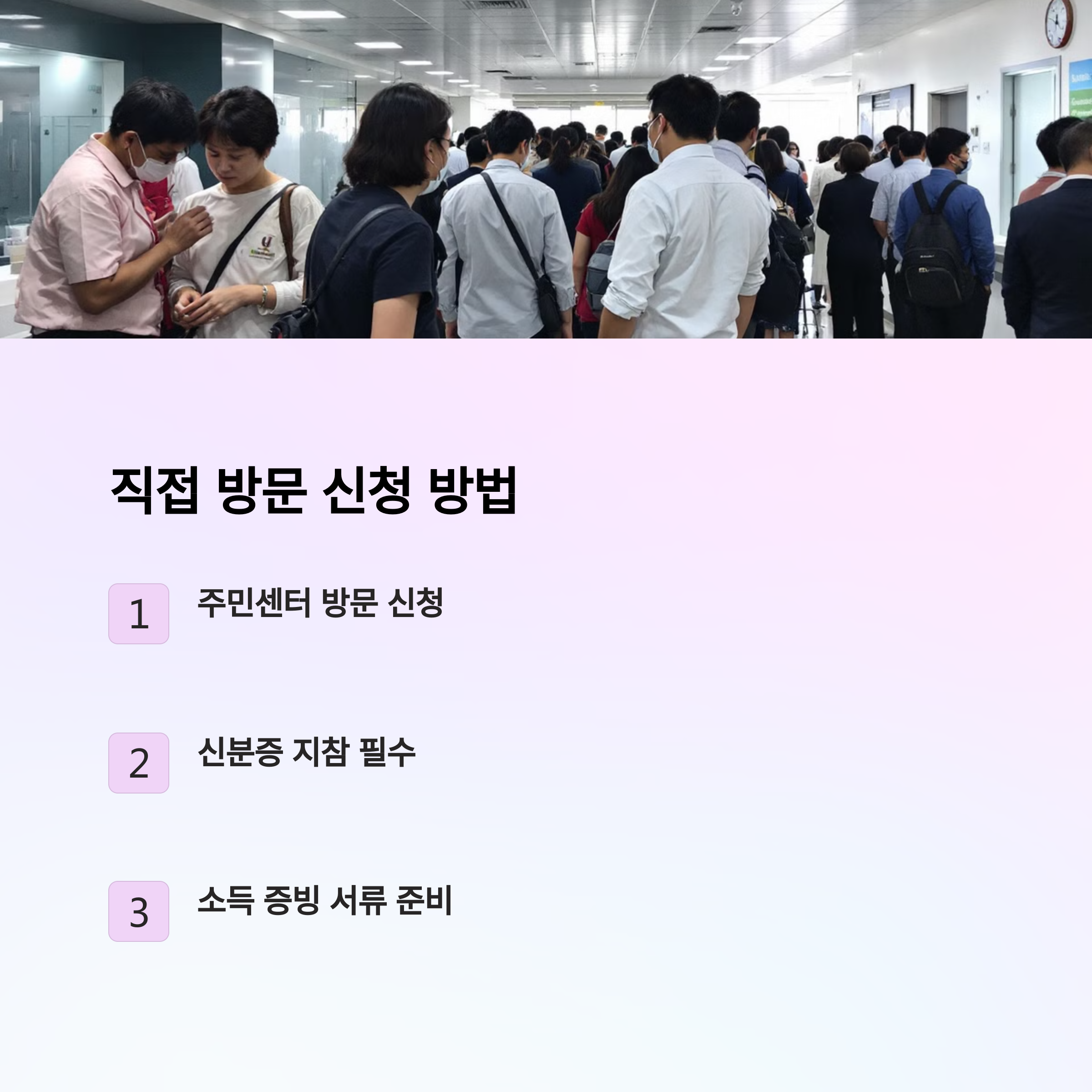 2025년 민생회복지원금 신청 방법 & 지급 일정 확인하세요!