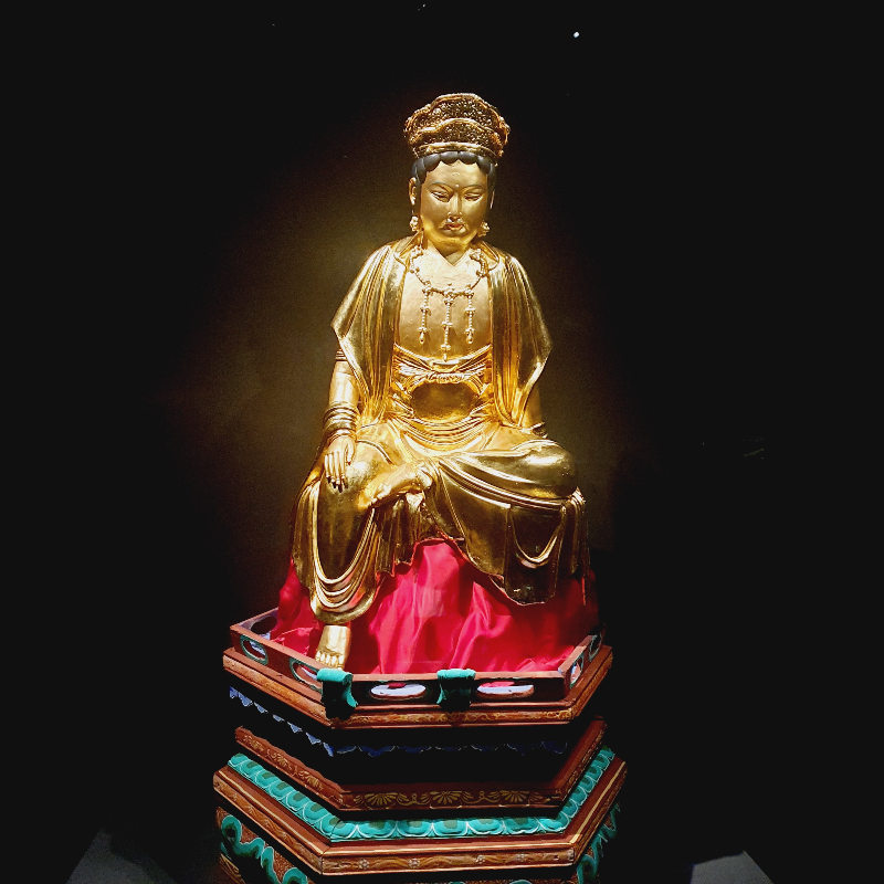 기림사 건칠보살반가상