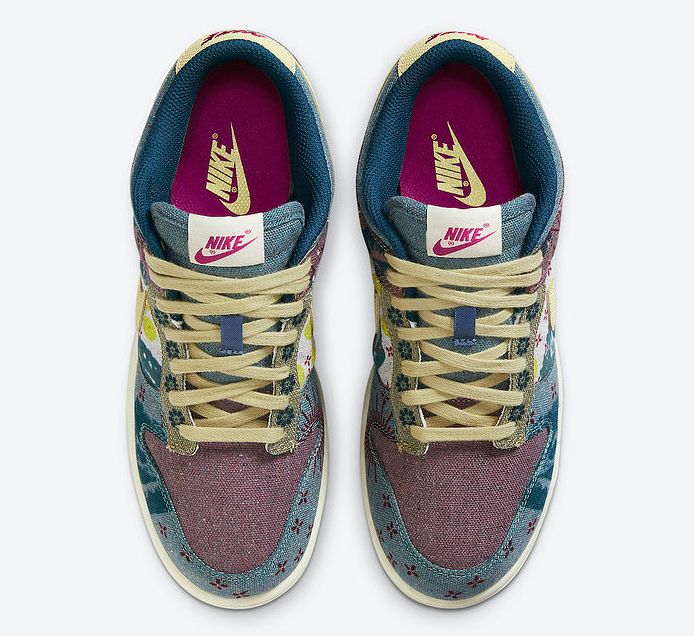 나이키 덩크 로우 SP 커뮤니티 가든 재활용 소재 발매일2