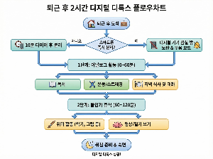 디지털 디톡스 루틴으로 뇌 피로를 줄이는 방법 알려드립니다.