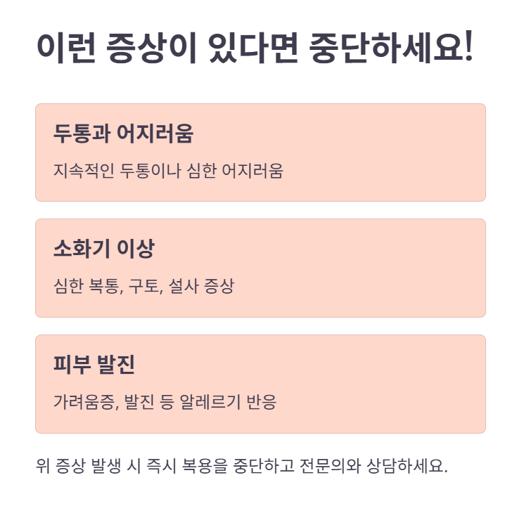영묘사향단 복용 최종 점검!
