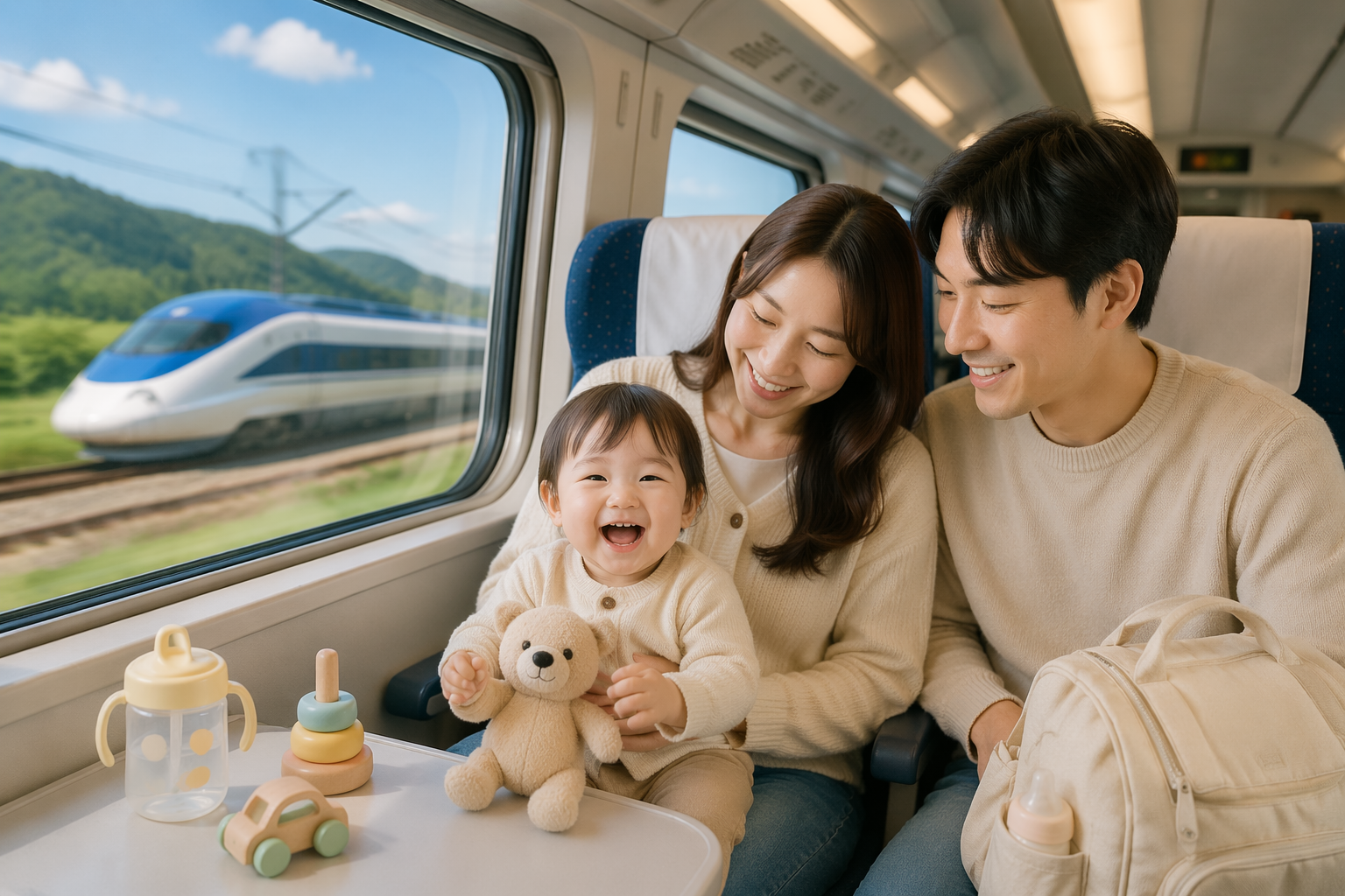 KTX 유아동반석 완벽 정리|위치·예매 방법·할인 혜택까지 한눈에 (아이와 기차 여행 꿀팁) 관련 사진