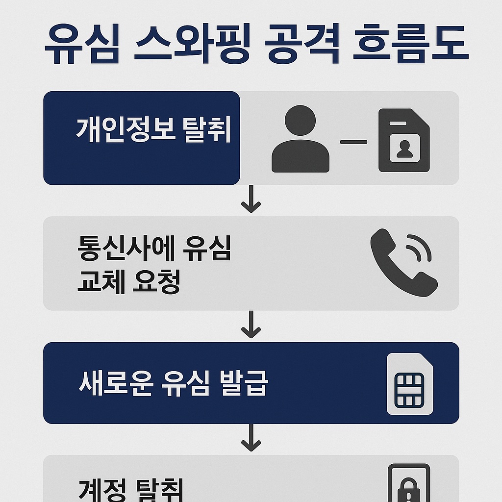 유심-스와핑-공격-흐름도