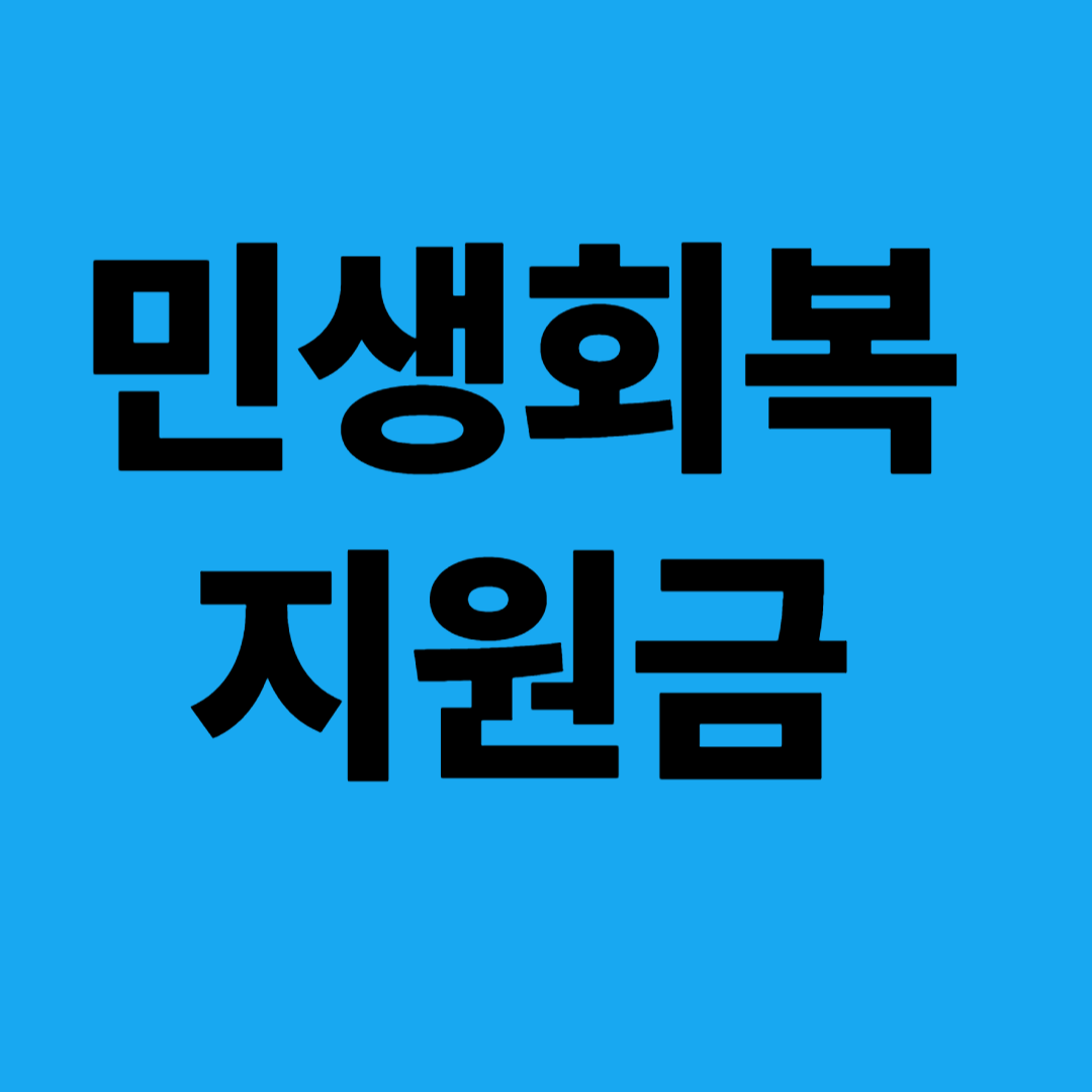 민생회복 지원금