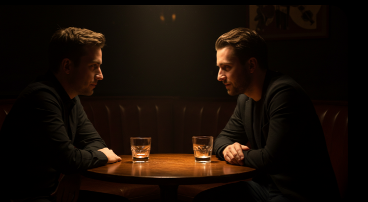 눈빛으로 대화하는 낯선 이와의 만남