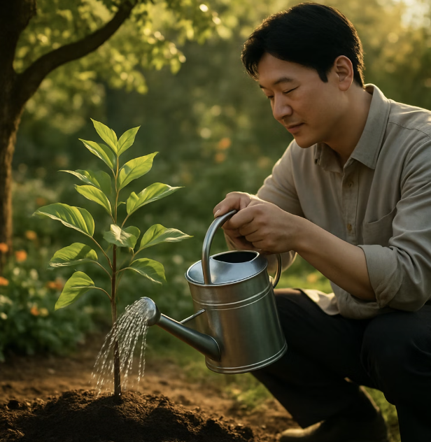 비결 3. 과한 사랑은 금물, '물'과 '거름'