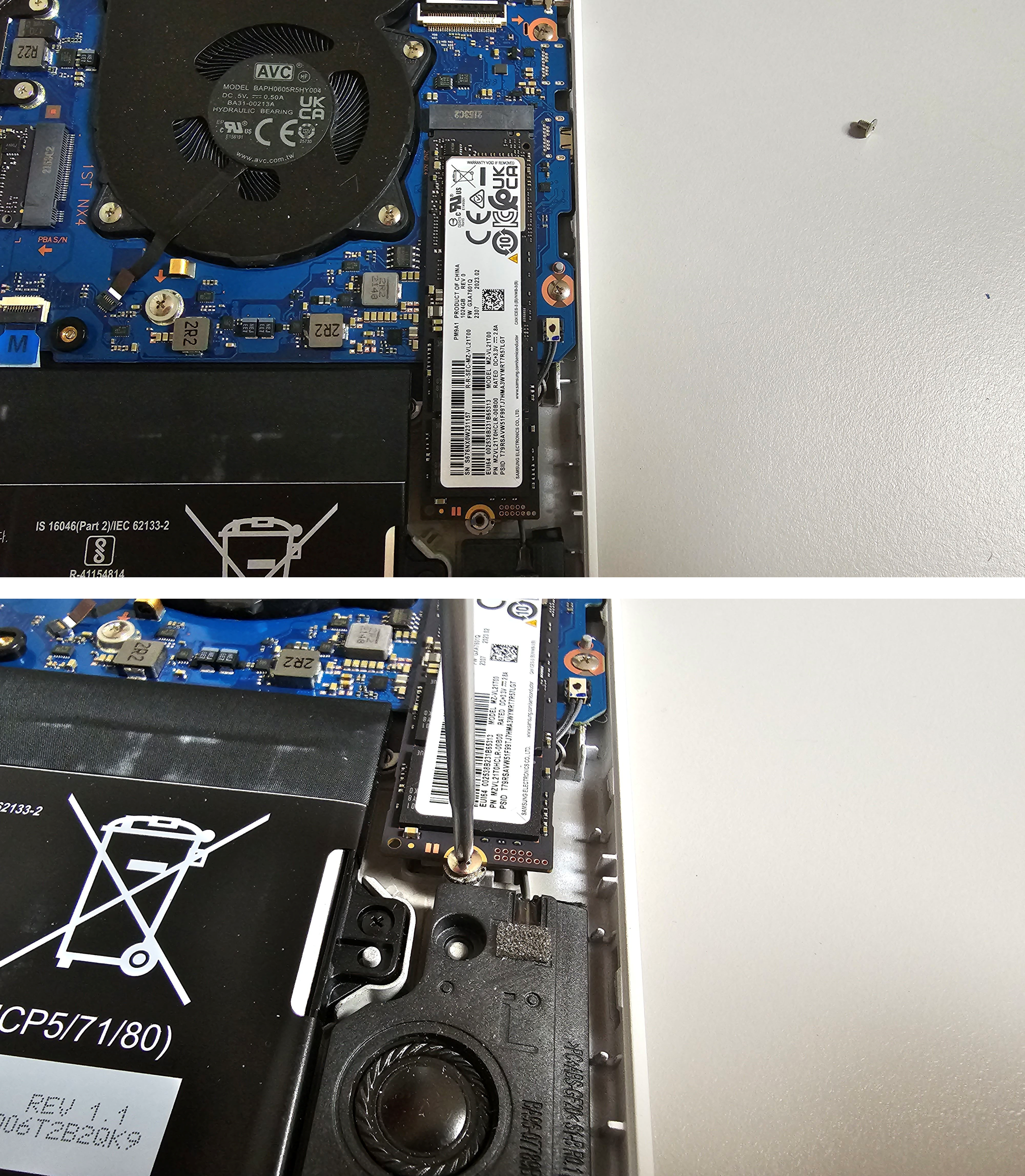 노트북 SSD 추가방법