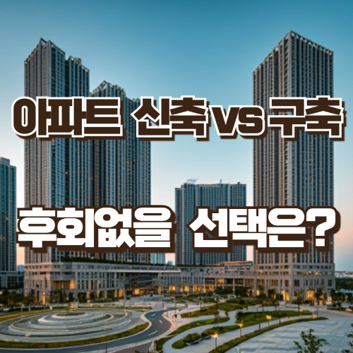 아파트 신축vs구축