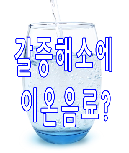갈증해소에 이온음료?