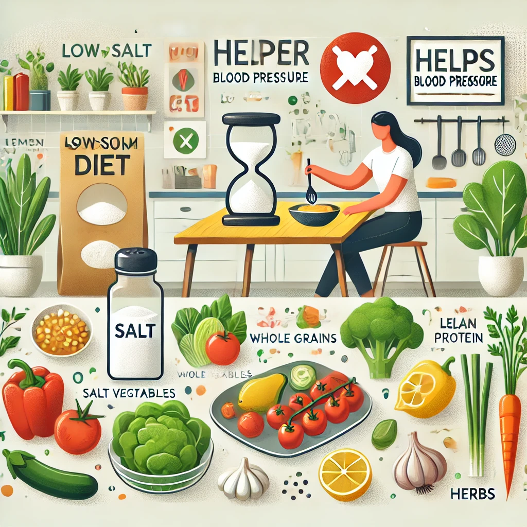 저염식 식단으로 혈압 낮추는 비법