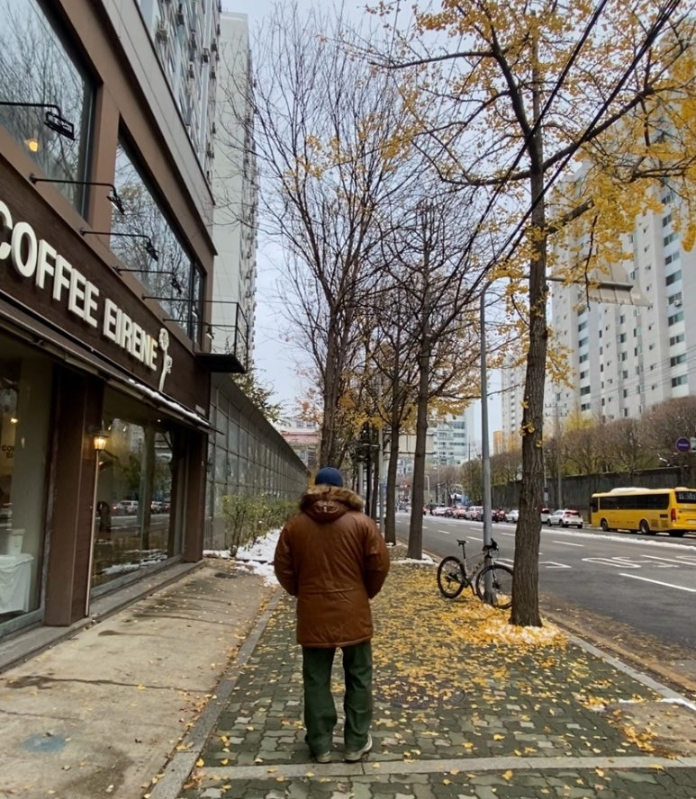 데일리룩(2024. 11. 30.)휴먼앤캣 스톤워시드 볼캡, 예스아이씨 알파인더스트리 패딩 점퍼 N-3B, 무신사스탠다드 퍼티그팬츠, 뉴발란스 993, 폴로랄프로렌 블레이저 자켓