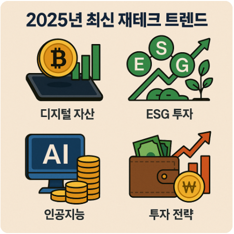 2025년 최신 재테크 트렌드 관련 사진
