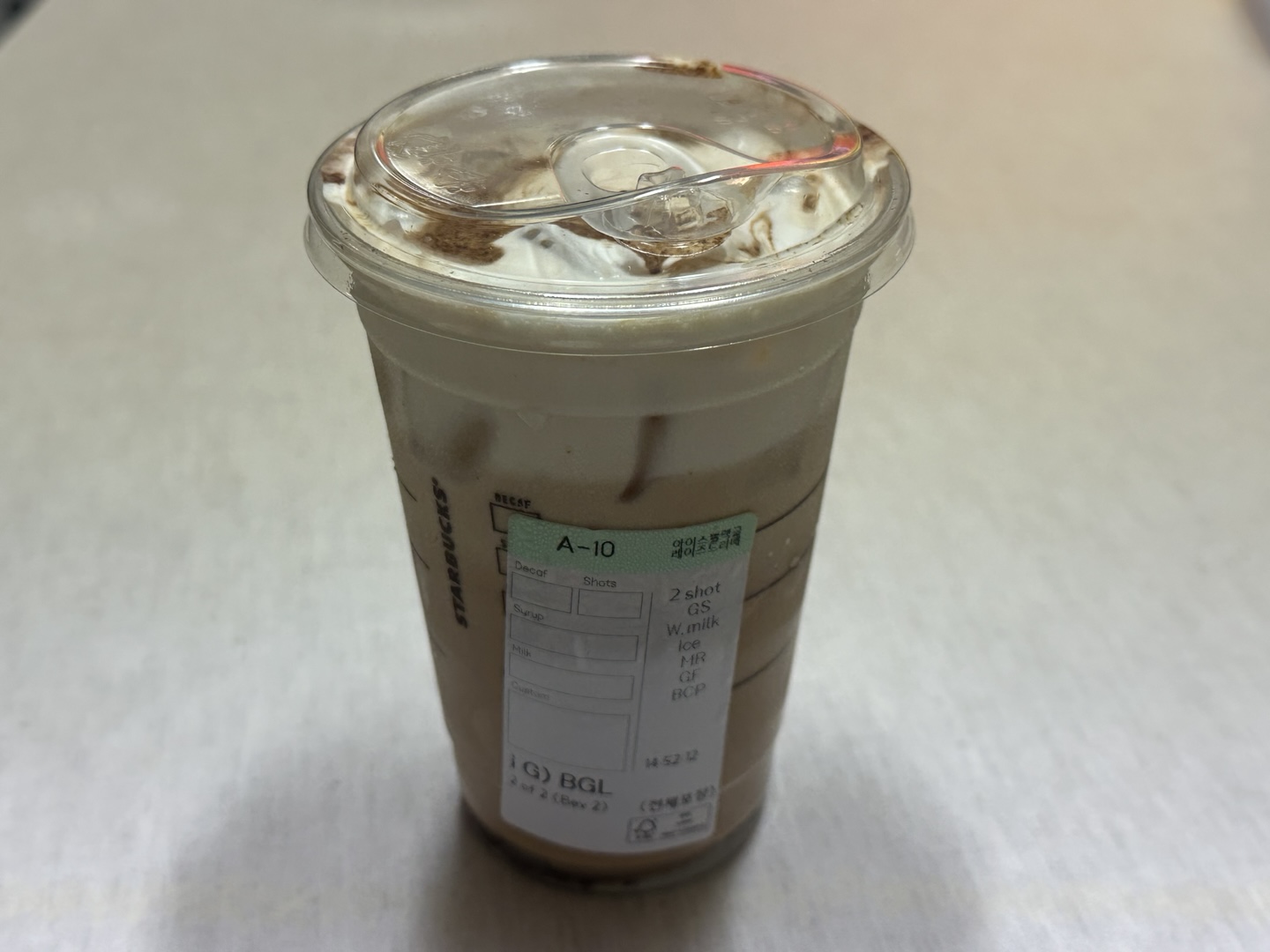 블랙글레이즈드라떼 측면 사진2