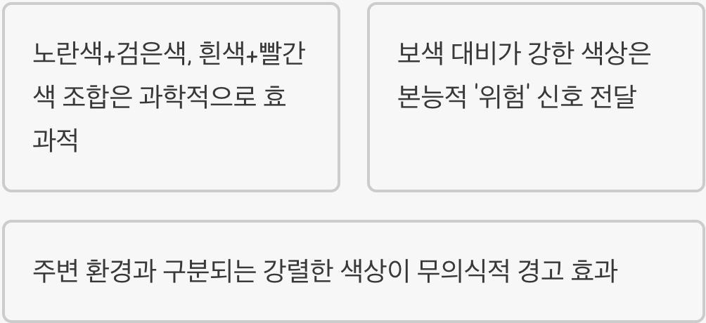 사람의 시선을 끄는 색채의 마법