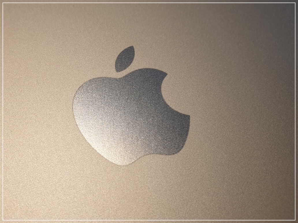 노트북-애플-로고