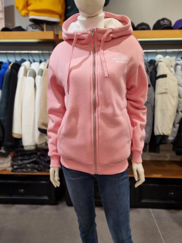 클라이드앤 공용 바스키아 보아털 후드집업 FLDTS449U