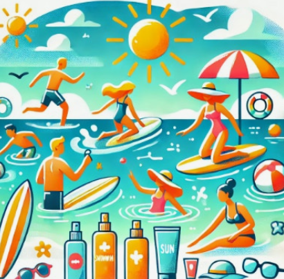 운동 전후 선크림 사용법