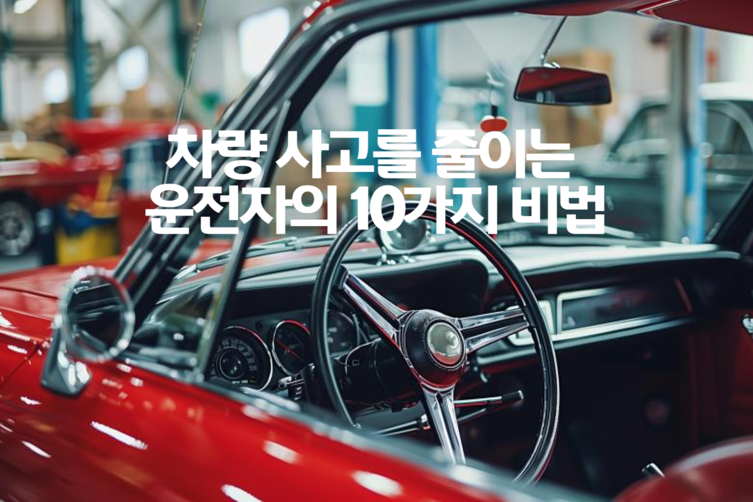 차량 사고를 줄이는 운전자의 10가지 비법: 더 안전한 운전을 위한 필수 전략