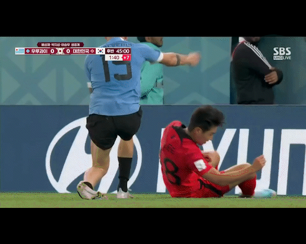 H조 4위 우루과이