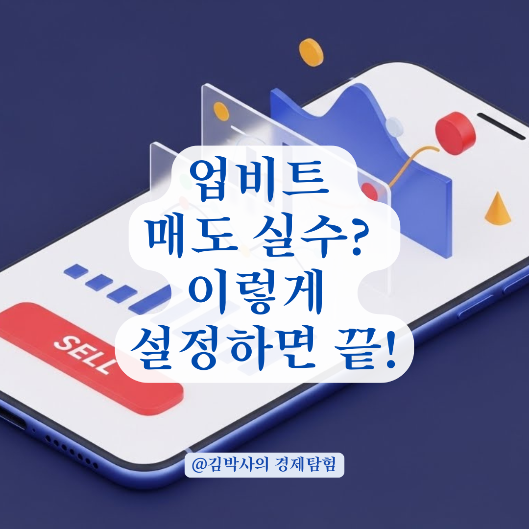 업비트 매도 화면 설정! 실수 없이 모든 코인 판매하는 상세 가이드.