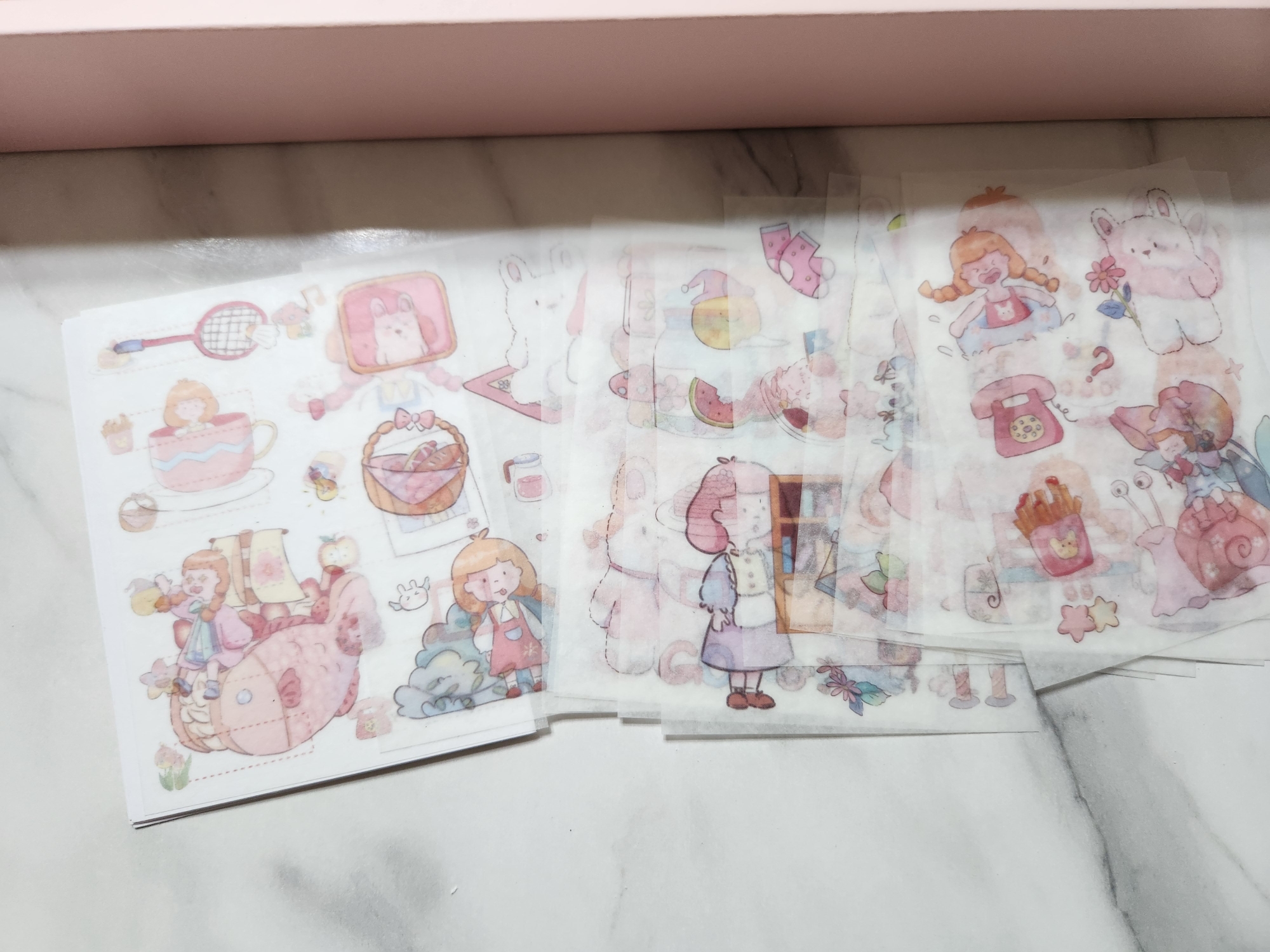 다이어리 꾸미기 세트 초등여아 선물 너무 좋아해요