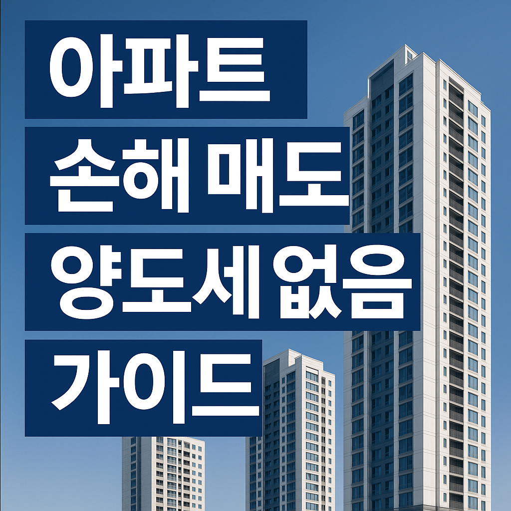 아파트 양도세 계산