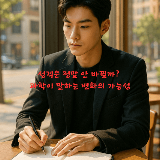 성격변화 #심리과학 #자기계발 #빅파이브 #CBT #행동변화 #심리치료 #자발적변화 #OlgaKhazan #사회투자이론