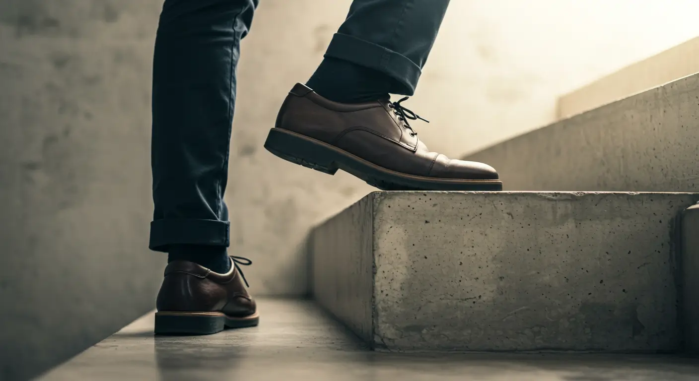 채무통합 조건을 확인하고 해결을 위해 첫걸음을 내딛는 모습