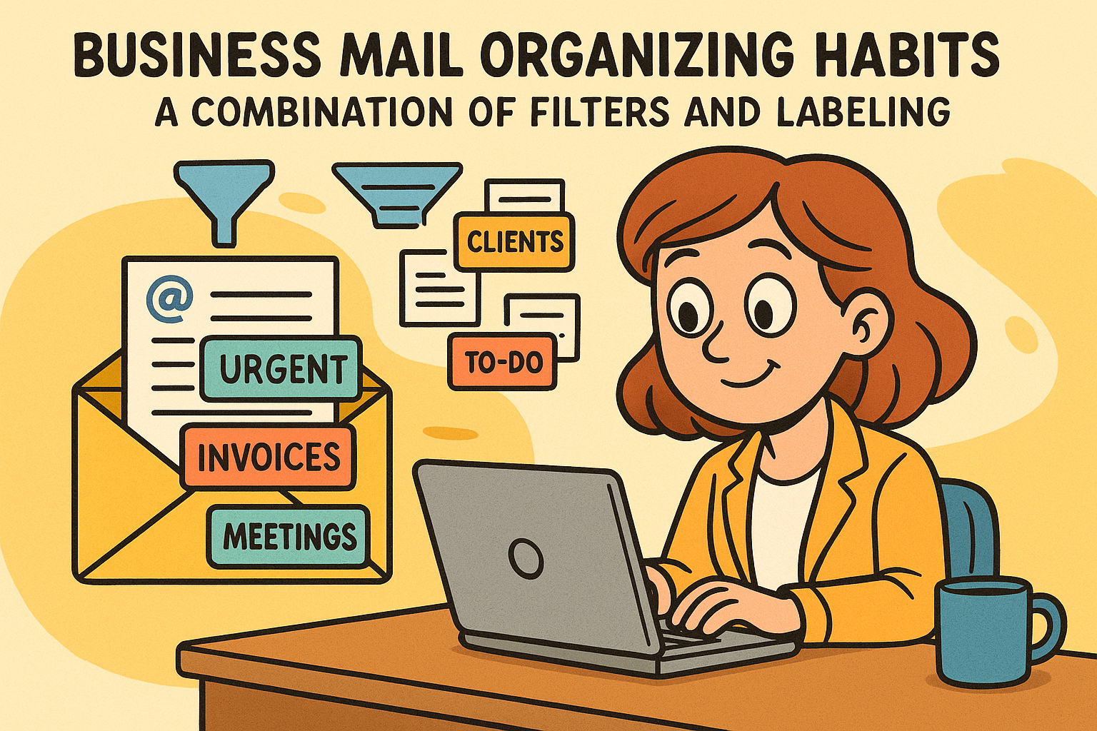 비즈니스 메일을 체계적으로 정리하기 위한 필터와 라벨링 활용법