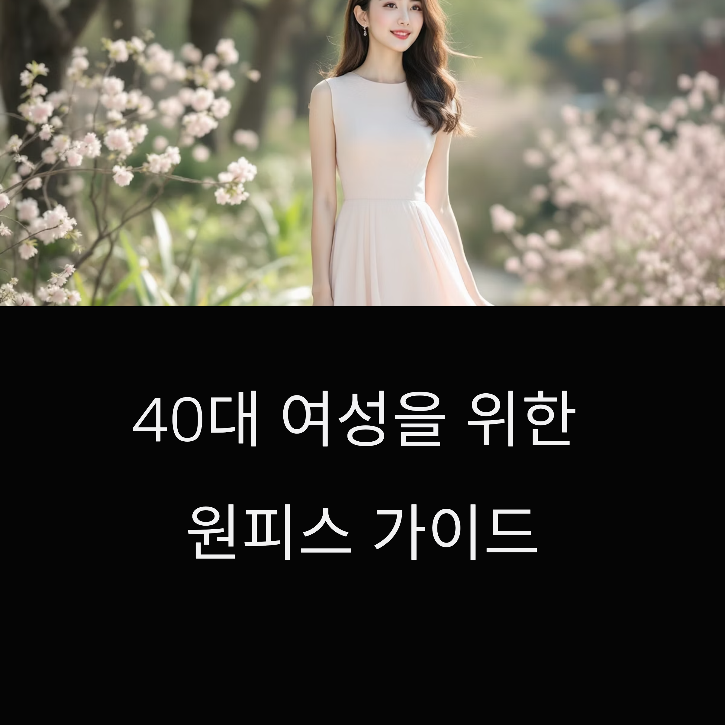 40대 여성 원피스 추천! 뱃살 커버되는 데일리룩 정리