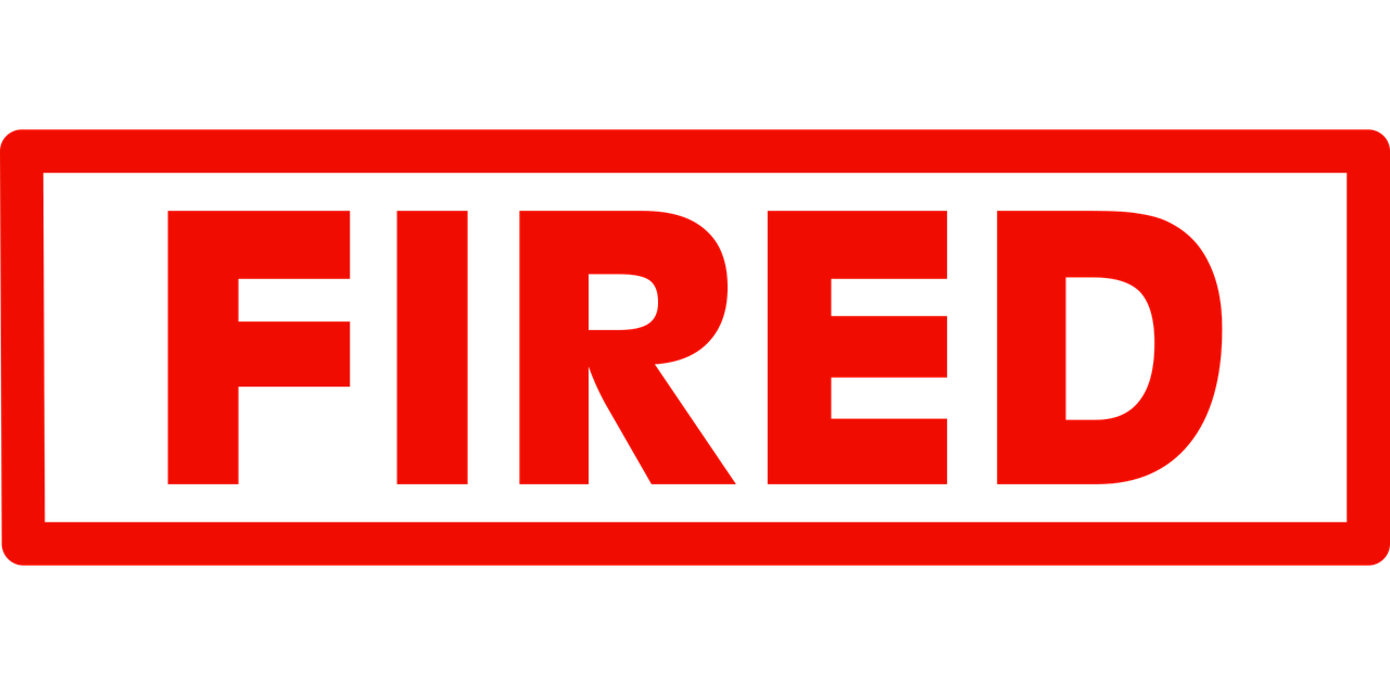 fired라고 써있는 그림