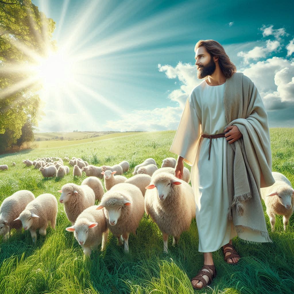 양을-치시는-예수님