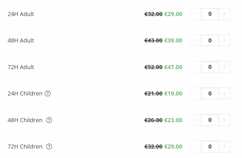 마르세유 시티패스 가격