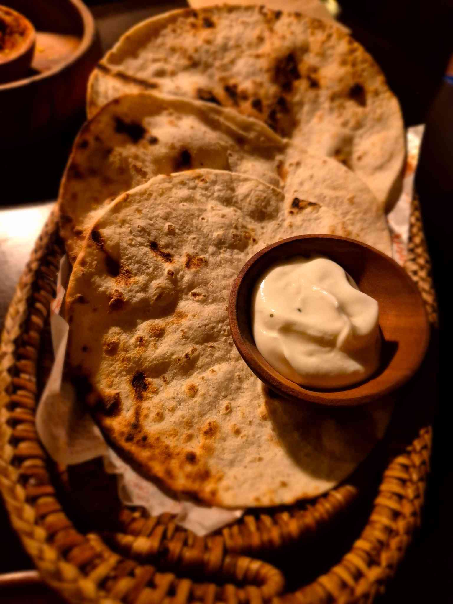 주문한 메뉴 또띠아