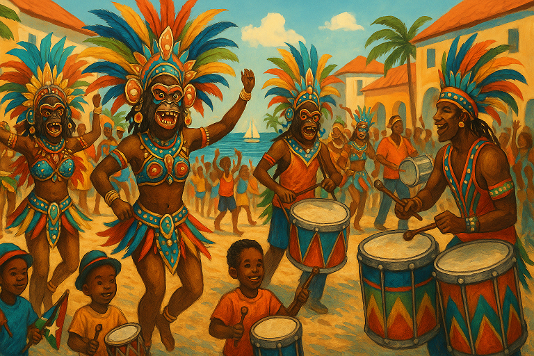 뜨거운 리듬 위의 자유, 세인트키츠 네비스 ‘네고릴리아 카니발’