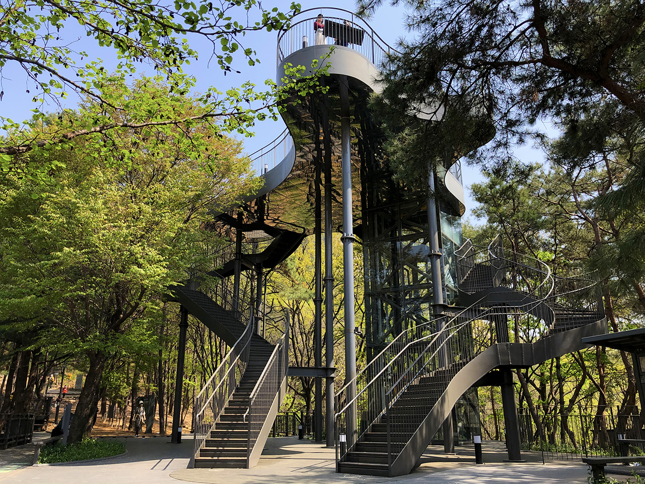 불암산 엘리베이터 전망대